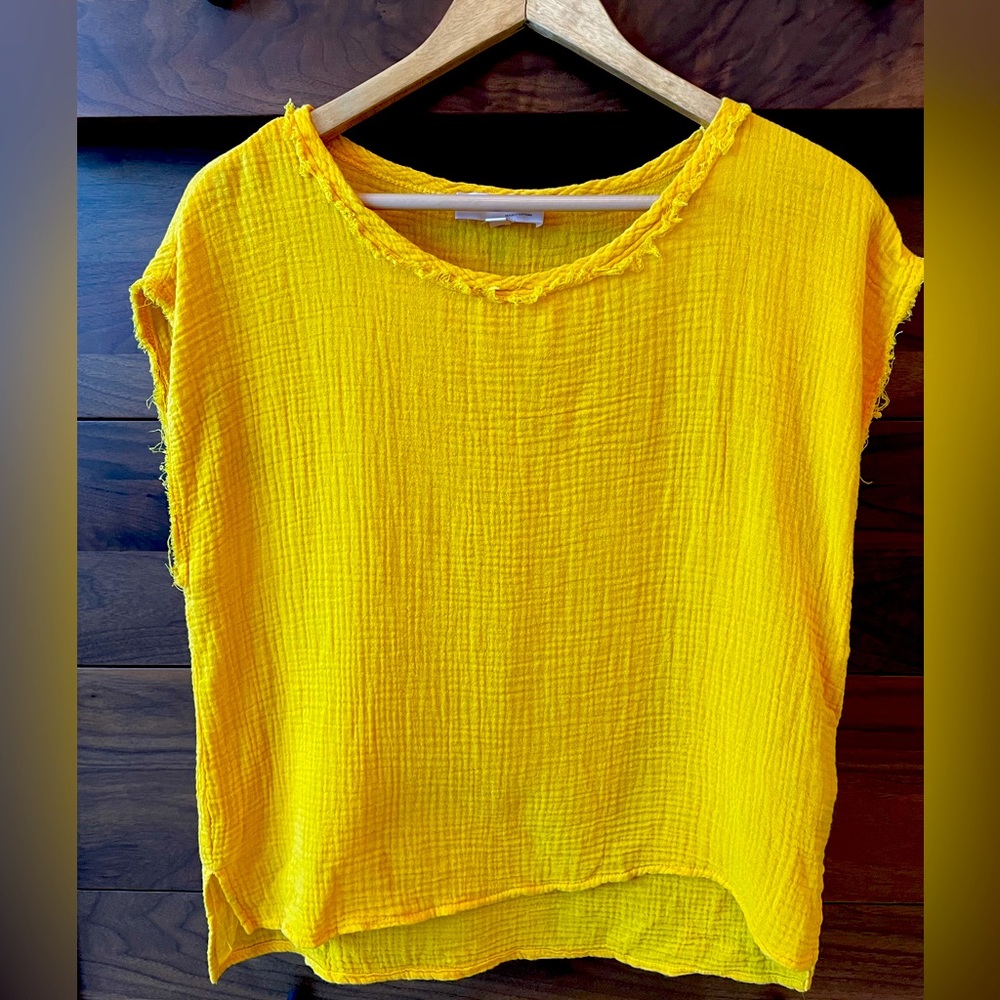 Philosophy Republic Cotton Gauze Top